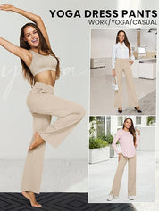 Loose High-Waist Stretch Casual Pants