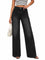 EMMIOL Straight Leg Jeans for Women High Waisted Petite Wide Leg Jeans | Baggy Jeans, Front Seamed, Petite Jeans for Women, Straight Leg, Stretchy Denim Pants with Pockets, High Rise