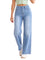 EMMIOL Women's 2026 Wide Leg Jeans Distress High Waist Stretchy Baggy Denim Pants Trousers Clothing