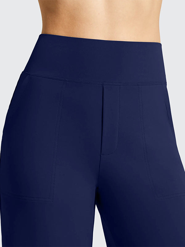 Knee Length Shorts with Pockets