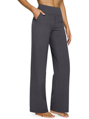 Loose High-Waist Stretch Casual Pants