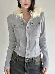 Split Button Jacket
