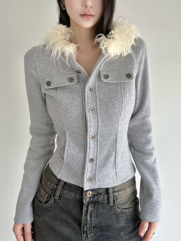 Split Button Jacket