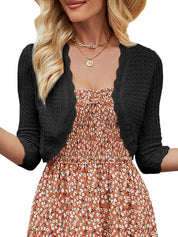Women's Cropped Cardigan