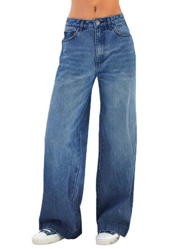 Comfort-Flex Wide Leg Jeans