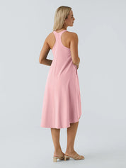 Racerback Side Pocket Quick Dry Casual Dress