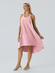 Racerback Side Pocket Quick Dry Casual Dress