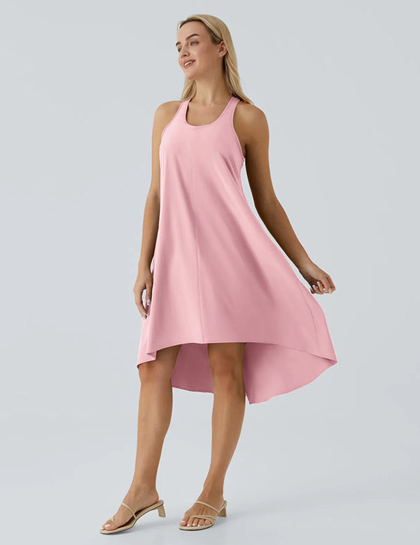 Racerback Side Pocket Quick Dry Casual Dress
