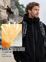 Unisex Lightweight Hiking Jacket – Waterproof, Hooded & Packable