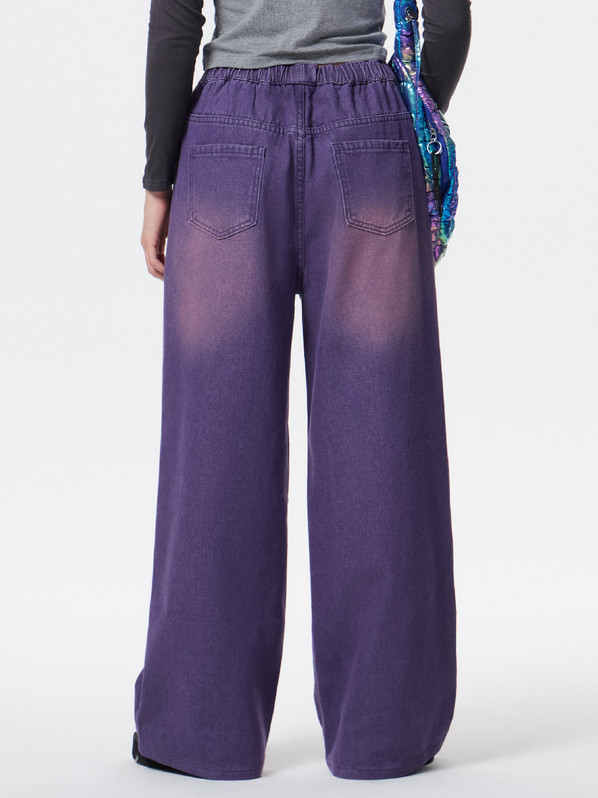 Denim Blue Baggy Boyfriend Jeans