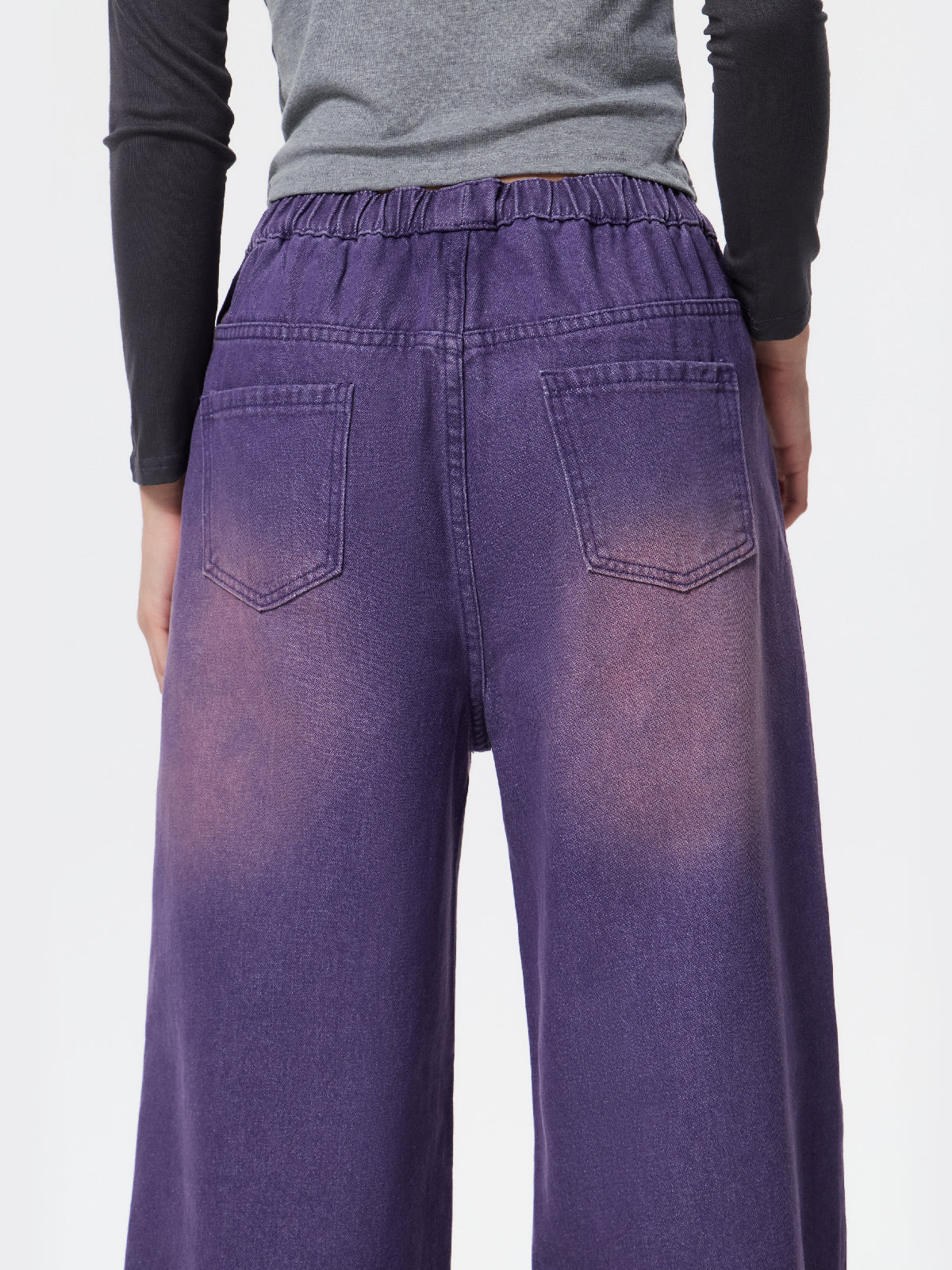 Denim Blue Baggy Boyfriend Jeans