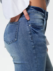 Vintage Denim Y2K Flare Leg Jeans
