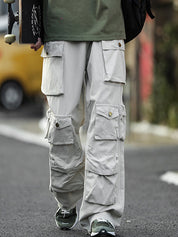 Men's Vintage Pocket Loose Cargo Pants