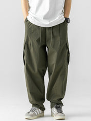Men's Casual Loose Fit Cargo Pants
