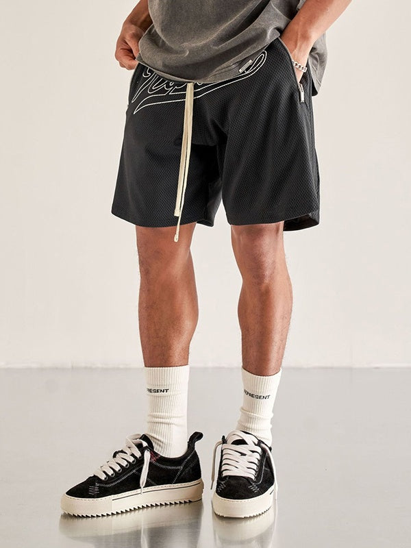 Men's Mesh Breathable Track Shorts