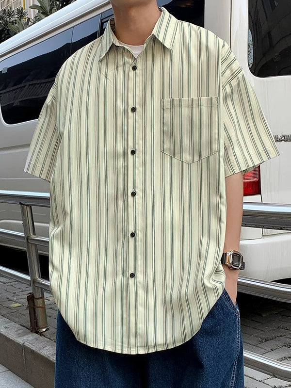 Men's Intage Stripes Shirt