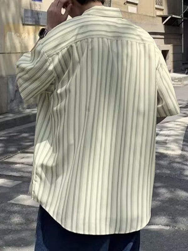 Men's Intage Stripes Shirt