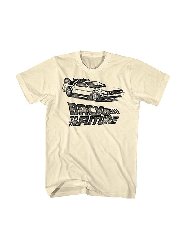 Men's Cool Racing Car Print Short Sleeve Tee