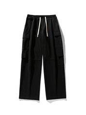 Men's Multi Pocket Drawstring Cargo Pants