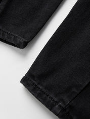 Men's Vintage Wash Drawstring Loose Jeans
