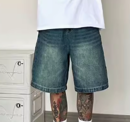 Men's Vintage Blue Shorts