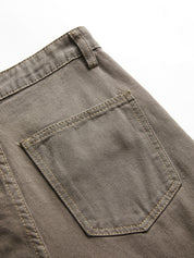 Vintage Washed Mid Rise Boyfriend Jeans