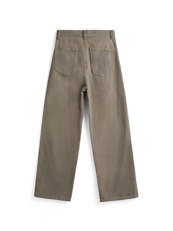Vintage Washed Mid Rise Boyfriend Jeans