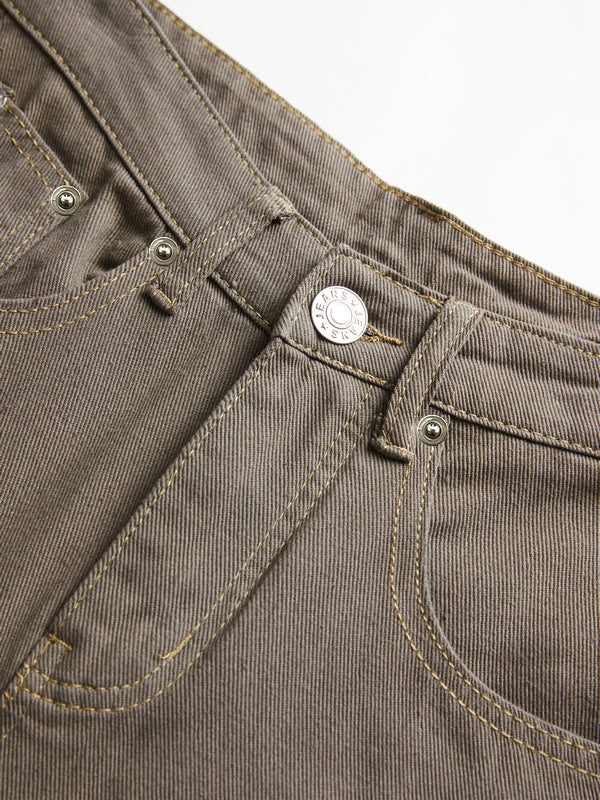 Vintage Washed Mid Rise Boyfriend Jeans