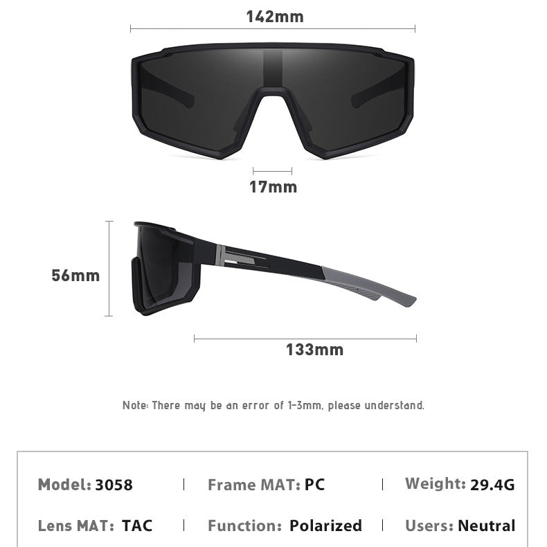 Outdoor Sporty Polarized Colorful Sunglasses