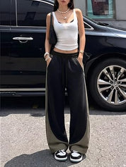 Y2K Barrel Baggy High Waisted Sweatpants