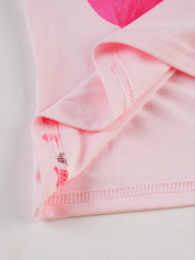 Floral Print Color-Blocked Basic Casual Round Neck Slim Fit Short-Sleeved T-Shirt