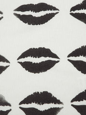 Spicy Girl Y2K Summer New Arrival Lip Print Ribbed Tank Top