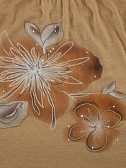 American Retro Floral Women'S Summer New Sexy U-Neck Backless Hot Girl Tank Top