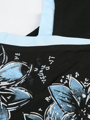 Dark Y2K Print Sexy V-Neck Hot Girl Tank Top