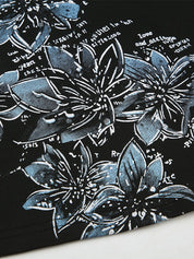 Dark Y2K Print Sexy V-Neck Hot Girl Tank Top