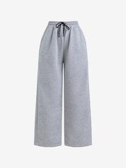 American-Style Retro Loose Straight-Leg Relaxed Sweatpants