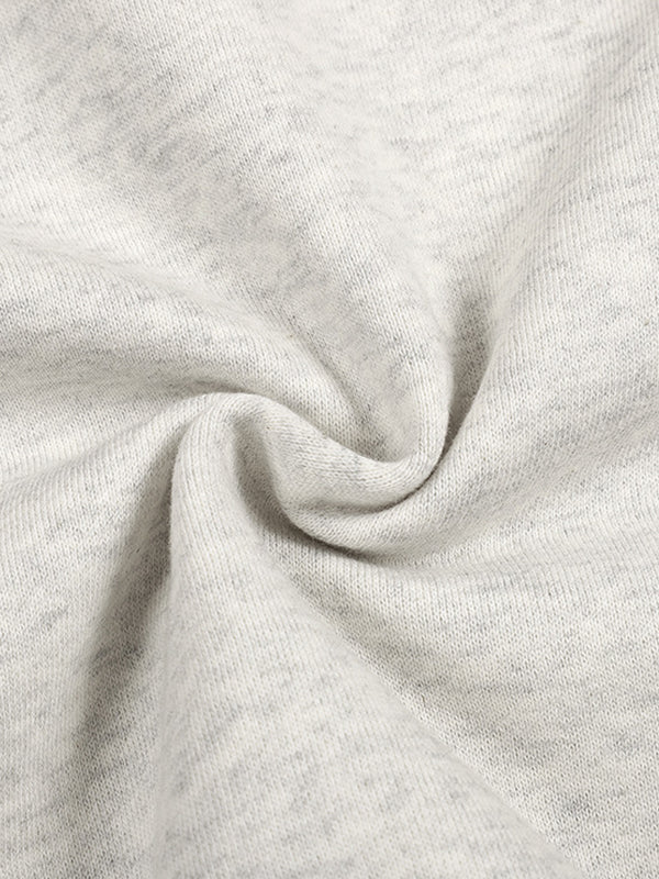 Hand-Painted Shell Embroidered Hooded Sweatshirt