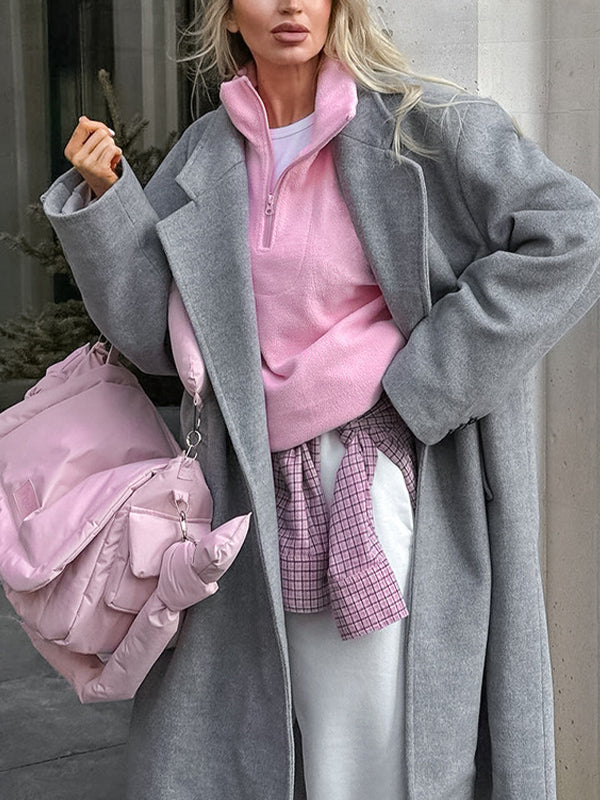 Fleece Casual Loose Hoodie Sweatshirts