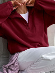 Fleece Casual Loose Hoodie Sweatshirts