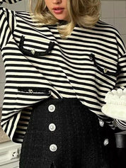 Nizi Patchwork T-Shirt Long Sleeve