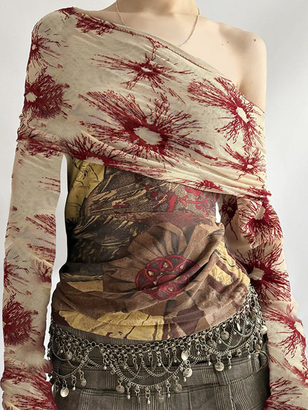 Creative Printed Long Sleeve