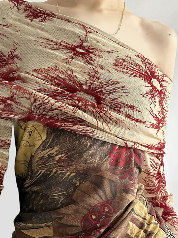 Creative Printed Long Sleeve