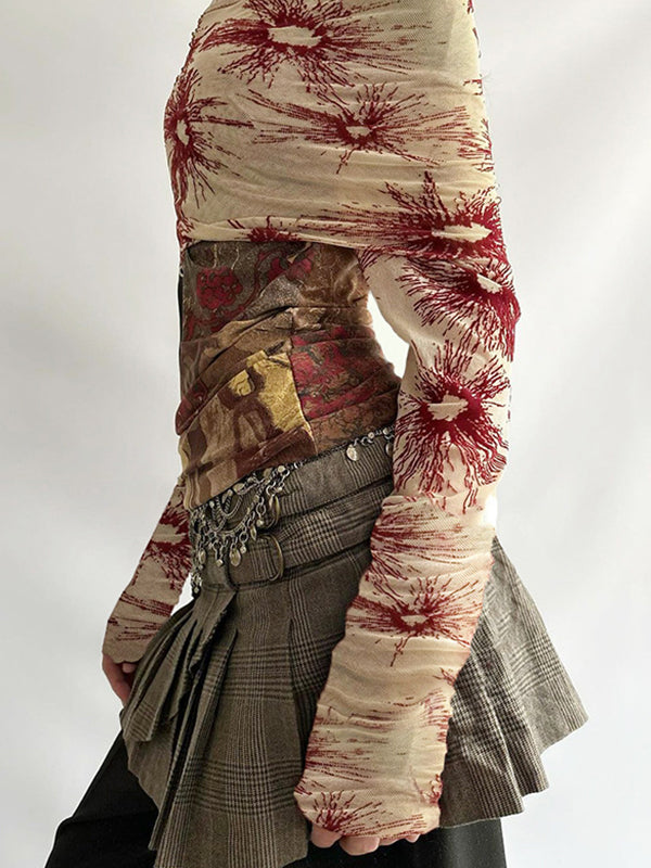 Creative Printed Long Sleeve