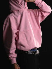 Trendy Design Embroidered Hooded Sweatshirt