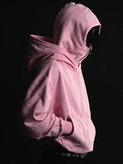 Trendy Design Embroidered Hooded Sweatshirt