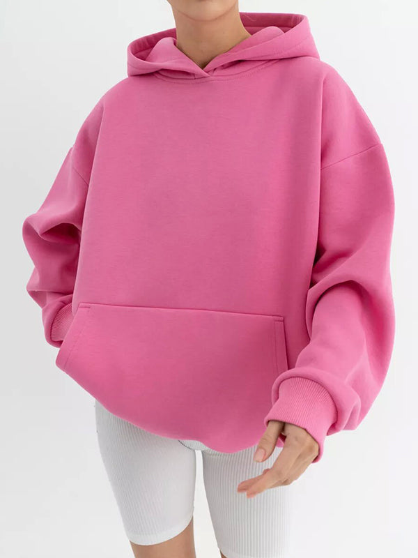 Soft Fabric Loose-Fitting Sweatshirts
