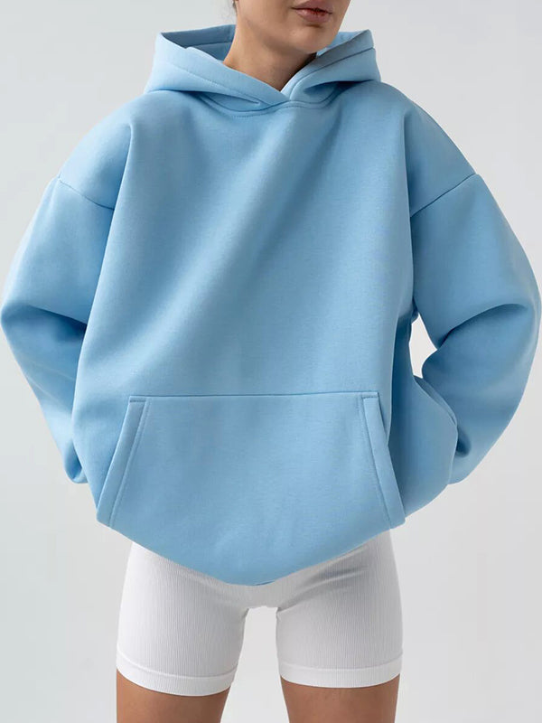 Soft Fabric Loose-Fitting Sweatshirts