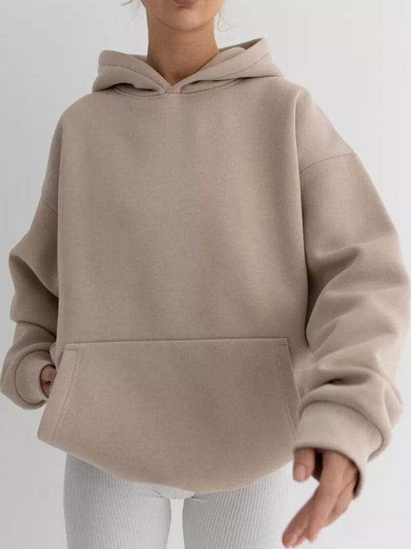 Soft Fabric Loose-Fitting Sweatshirts