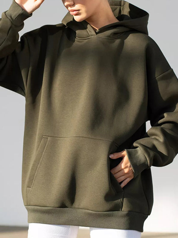 Soft Fabric Loose-Fitting Sweatshirts