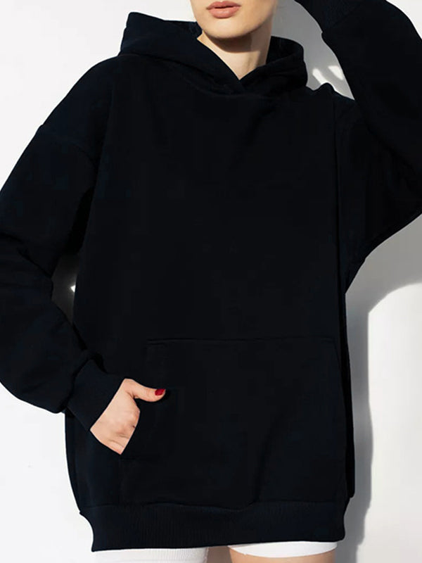 Soft Fabric Loose-Fitting Sweatshirts